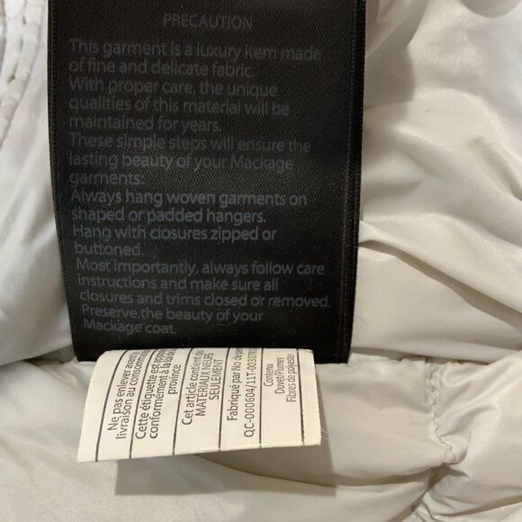 Mackage Bec Women’s Large Parka Coat (DC) - Picture 10 of 14